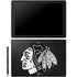NHL Chicago Blackhawks Black Background Galaxy Book 12in Skin